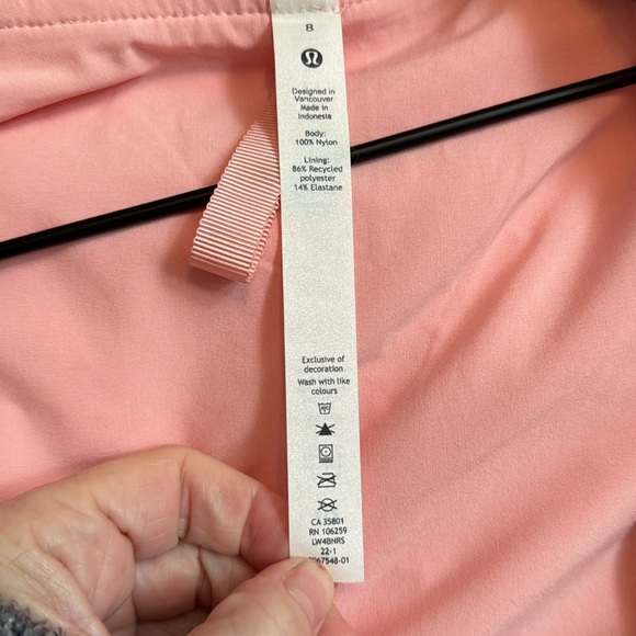 Lululemon Ready to Go Jacket-Dew Pink-Size 8 - Picture 7 of 12